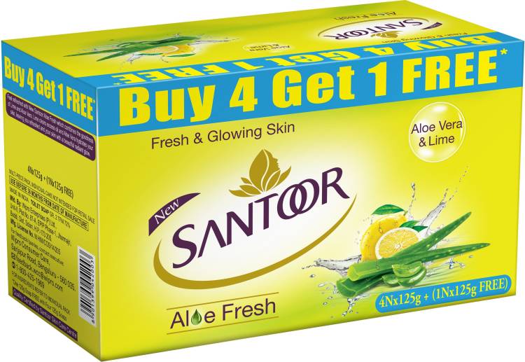 Santoor Aloe Fresh Soap