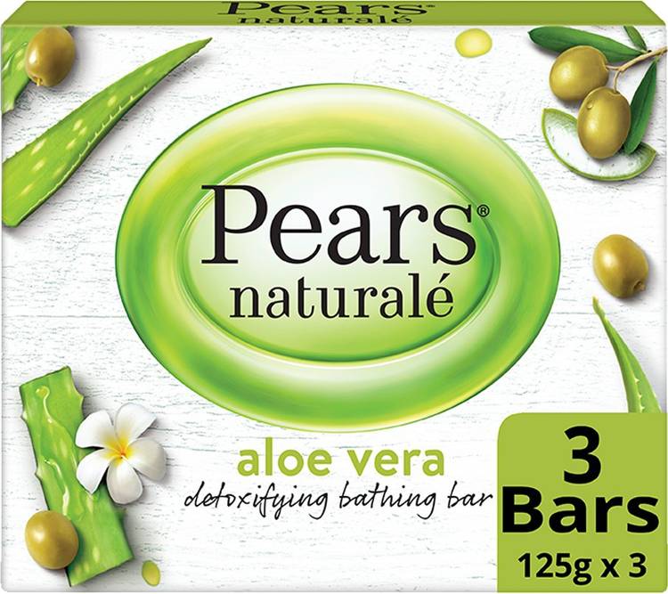 Pears Naturale Aloe Vera Detoxifying Bathing Bar