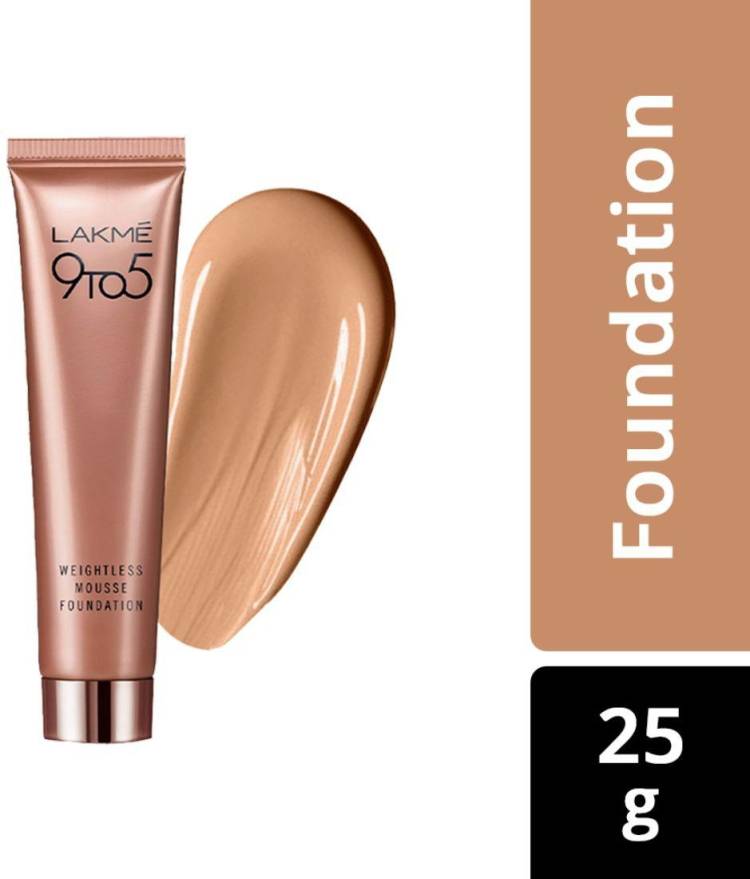 Lakmé 9 to 5 Weightless Mousse  Foundation Price in India