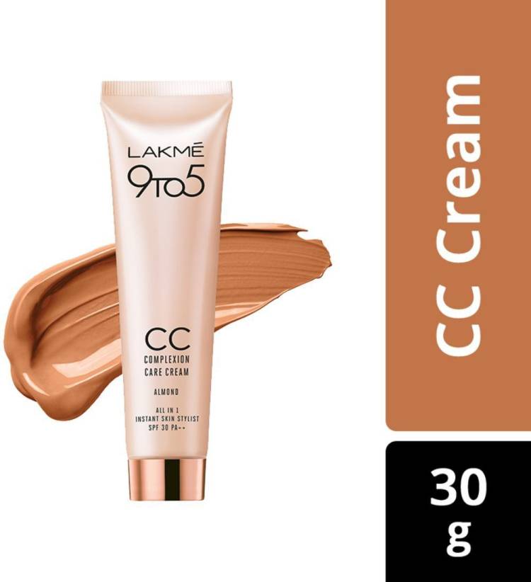 Lakmé 9 to 5 Complexion Care Cream SPF 30 PA++ Foundation Price in India