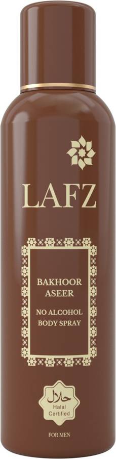 LAFZ Bakhoor Aseer No Alcohol Deodorant Spray  -  For Men