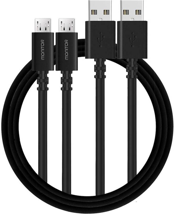 MONITOR Micro USB data Cable 1 mtr long High Durablility 1 m Micro USB Cable