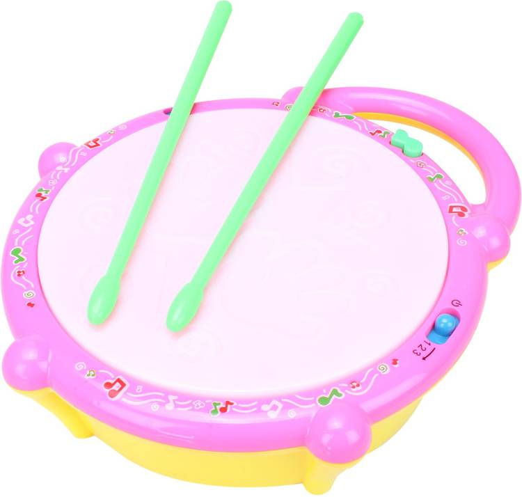 kdsn Flash Drum atrractive music toy (Multicolor)