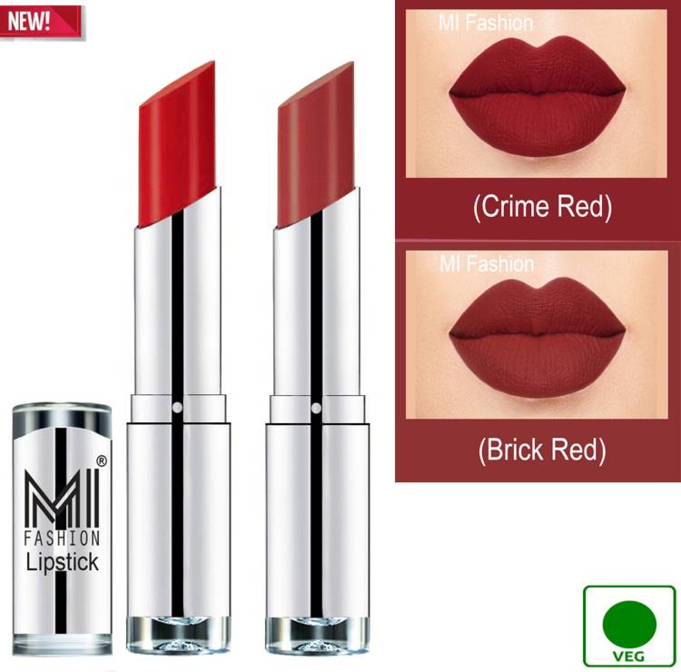 MI FASHION Color Riche Creme Matte Sexy Lipsticks Code no 219 Price in India