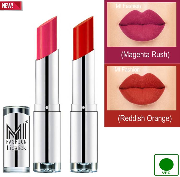 MI FASHION Color Riche Creme Matte Sexy Lipsticks Code no 104 Price in India