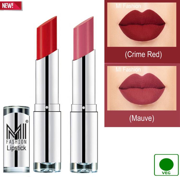 MI FASHION Color Riche Creme Matte Sexy Lipsticks Code no 222 Price in India