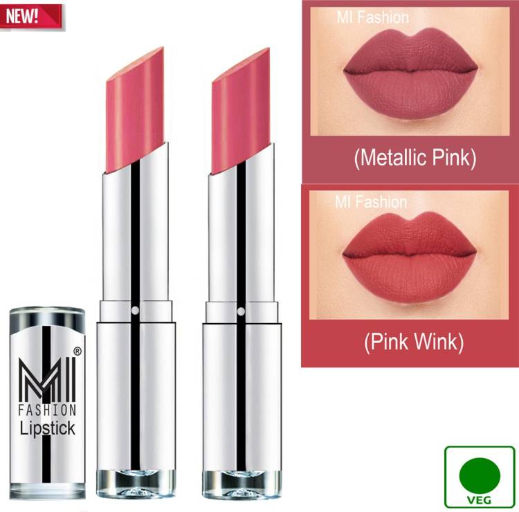 MI FASHION Color Riche Creme Matte Sexy Lipsticks Code no 142 Price in India