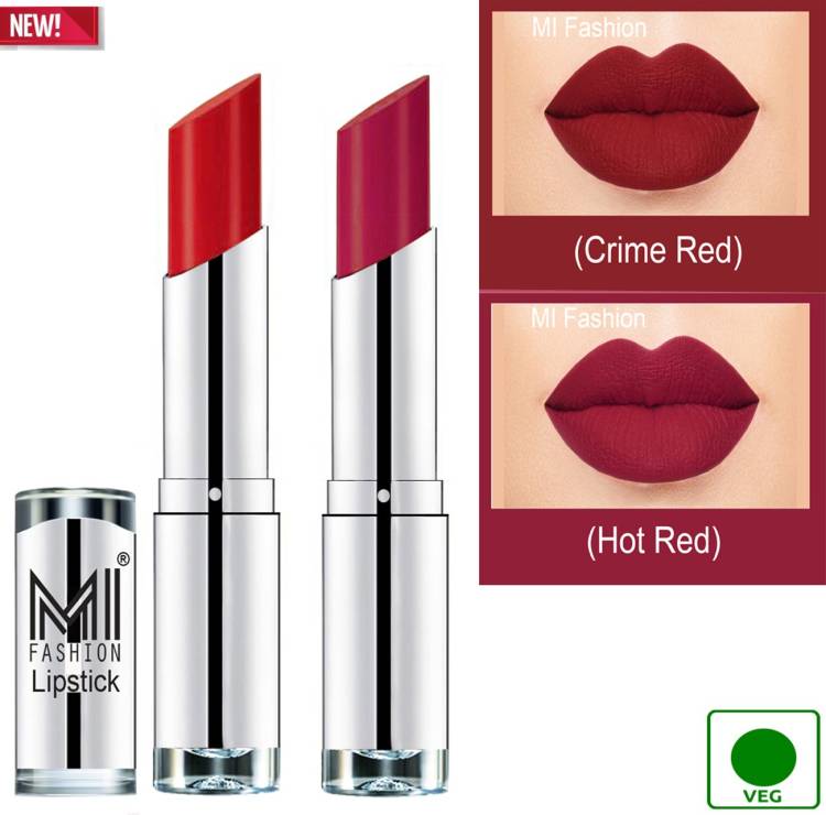 MI FASHION Color Riche Creme Matte Sexy Lipsticks Code no 221 Price in India