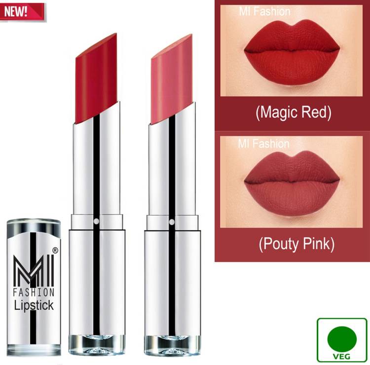 MI FASHION Color Riche Creme Matte Sexy Lipsticks Code no 262 Price in India