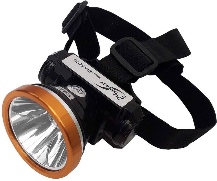 24 ENERGY 25 Watt Adjustable Laser LED Head Lamp With Charger Rechargeable Torch