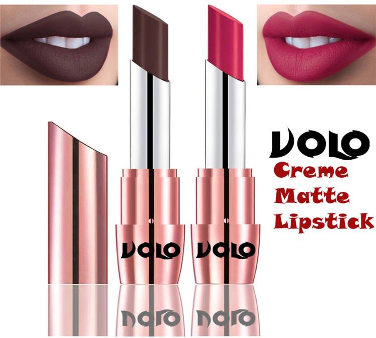 Volo Perfect Creamy with Matte Lipsticks Combo, Lip Gifts to love Code-71 Price in India