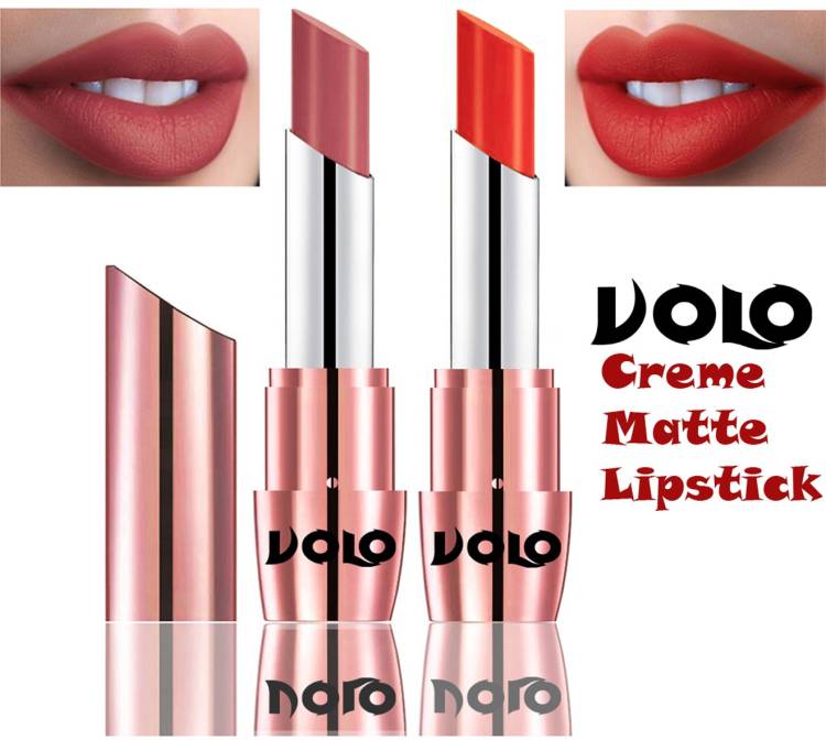 Volo Perfect Creamy with Matte Lipsticks Combo, Lip Gifts to love Code-24 Price in India