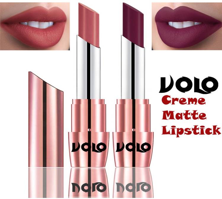 Volo Perfect Creamy with Matte Lipsticks Combo, Lip Gifts to love Code-31 Price in India