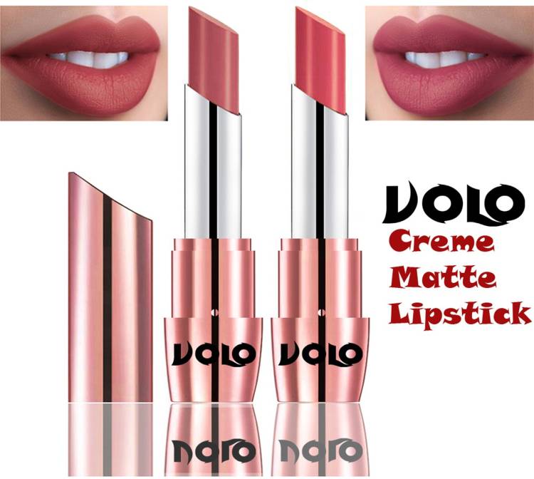 Volo Perfect Creamy with Matte Lipsticks Combo, Lip Gifts to love Code-22 Price in India