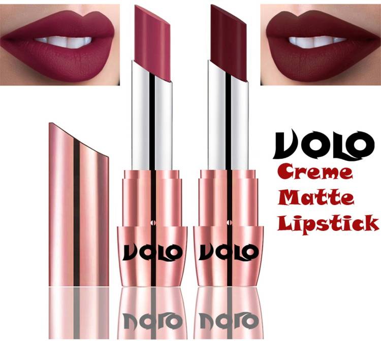 Volo Perfect Creamy with Matte Lipsticks Combo, Lip Gifts to love Code-102 Price in India