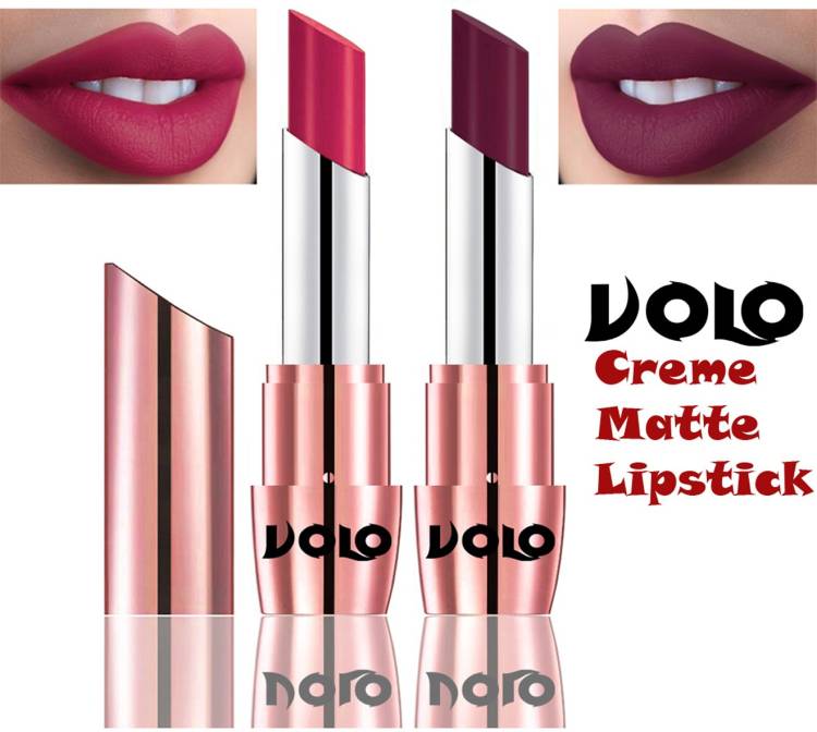 Volo Perfect Creamy with Matte Lipsticks Combo, Lip Gifts to love Code-145 Price in India