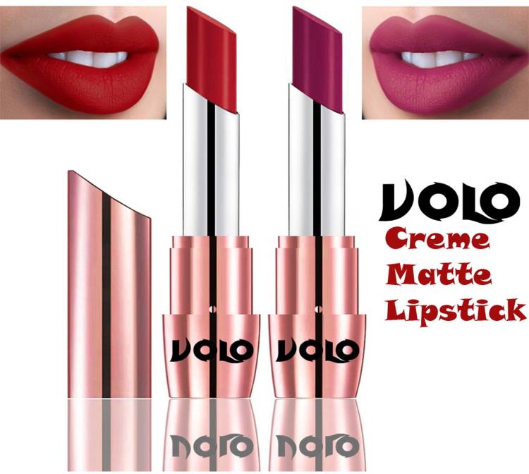 Volo Perfect Creamy with Matte Lipsticks Combo, Lip Gifts to love Code-122 Price in India