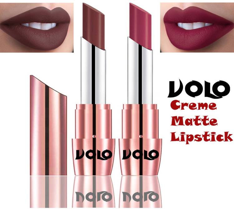 Volo Perfect Creamy with Matte Lipsticks Combo, Lip Gifts to love Code-52 Price in India