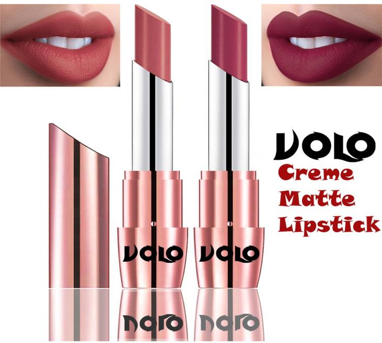 Volo Perfect Creamy with Matte Lipsticks Combo, Lip Gifts to love Code-23 Price in India