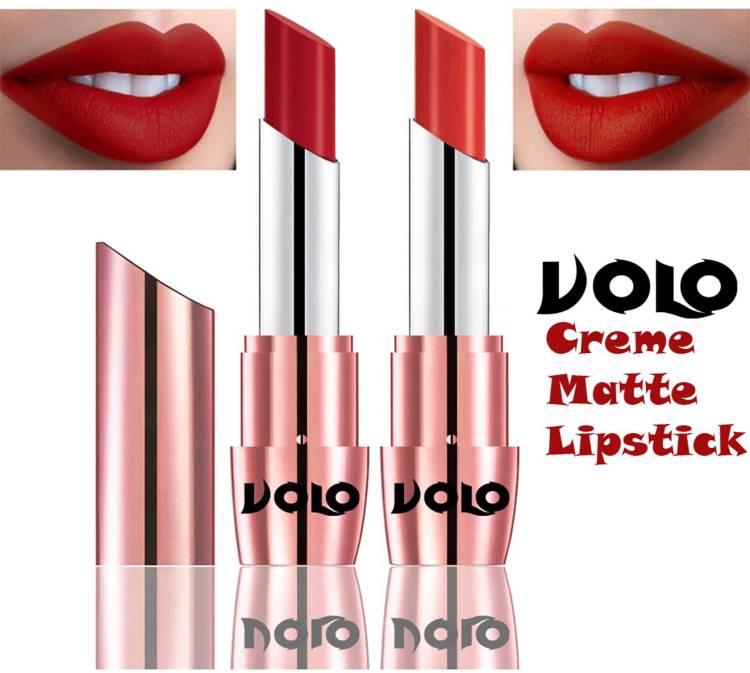 Volo Perfect Creamy with Matte Lipsticks Combo, Lip Gifts to love Code-125 Price in India