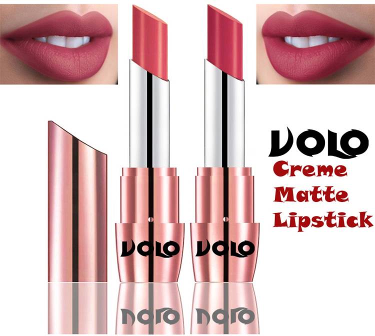 Volo Perfect Creamy with Matte Lipsticks Combo, Lip Gifts to love Code-91 Price in India