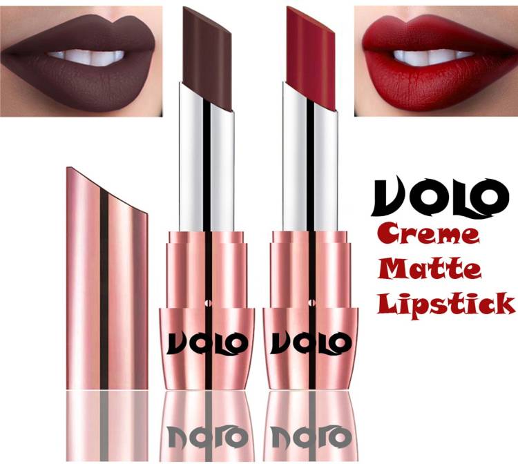 Volo Perfect Creamy with Matte Lipsticks Combo, Lip Gifts to love Code-70 Price in India