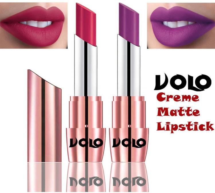 Volo Perfect Creamy with Matte Lipsticks Combo, Lip Gifts to love Code-146 Price in India