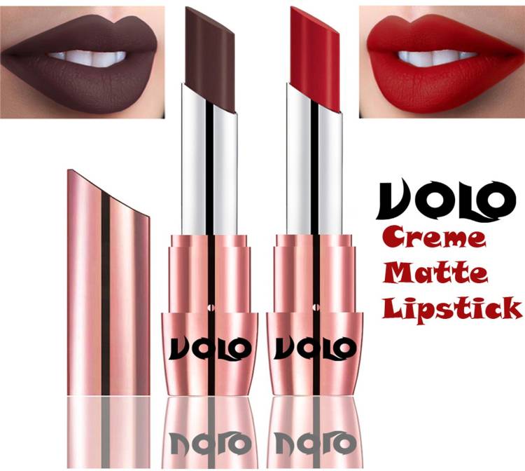 Volo Perfect Creamy with Matte Lipsticks Combo, Lip Gifts to love Code-67 Price in India