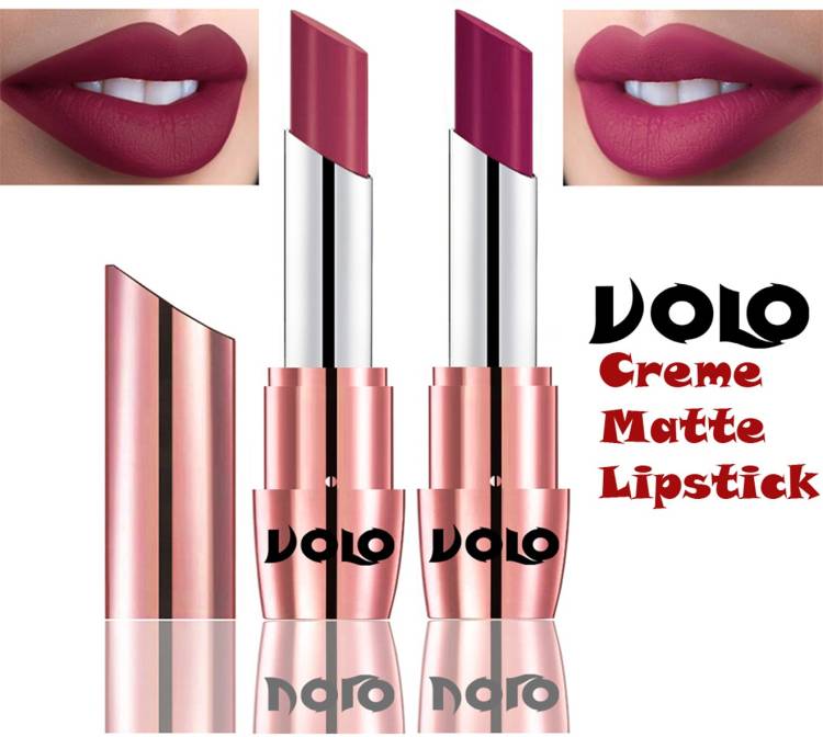 Volo Perfect Creamy with Matte Lipsticks Combo, Lip Gifts to love Code-105 Price in India