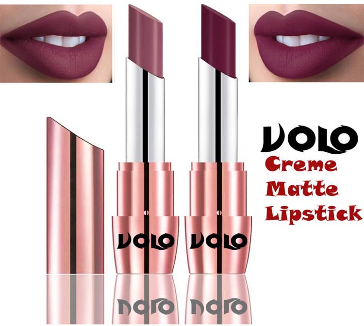 Volo Perfect Creamy with Matte Lipsticks Combo, Lip Gifts to love Code-85 Price in India