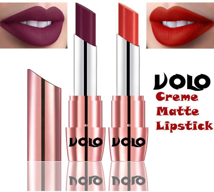 Volo Perfect Creamy with Matte Lipsticks Combo, Lip Gifts to love Code-152 Price in India