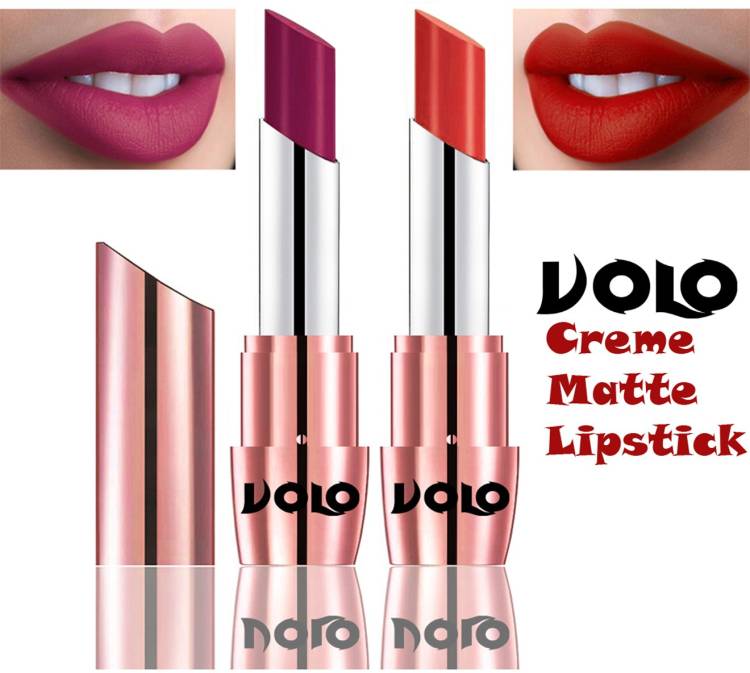 Volo Perfect Creamy with Matte Lipsticks Combo, Lip Gifts to love Code-150 Price in India