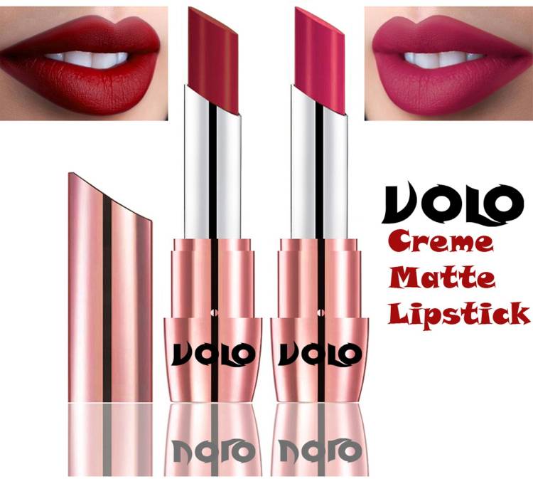 Volo Perfect Creamy with Matte Lipsticks Combo, Lip Gifts to love Code-139 Price in India
