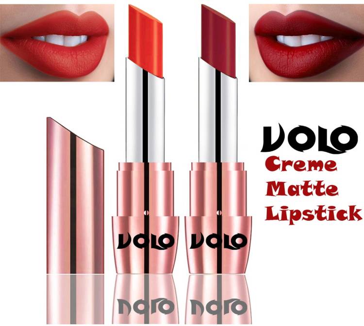 Volo Perfect Creamy with Matte Lipsticks Combo, Lip Gifts to love Code-112 Price in India