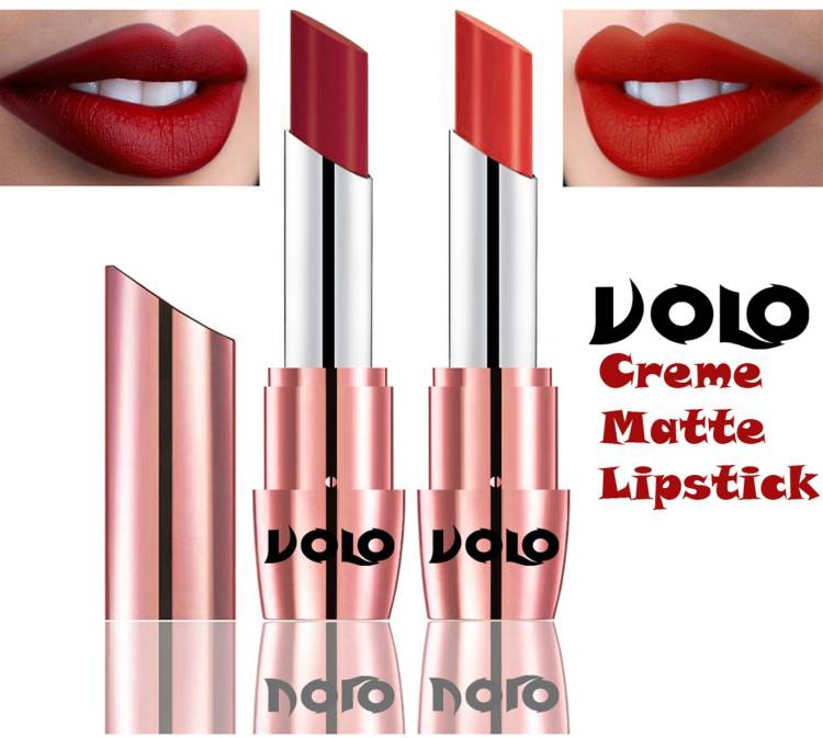 Volo Perfect Creamy with Matte Lipsticks Combo, Lip Gifts to love Code-143 Price in India