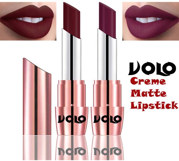 Volo Perfect Creamy with Matte Lipsticks Combo, Lip Gifts to love Code-136 Price in India