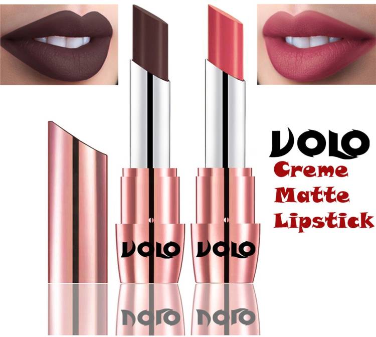 Volo Perfect Creamy with Matte Lipsticks Combo, Lip Gifts to love Code-64 Price in India