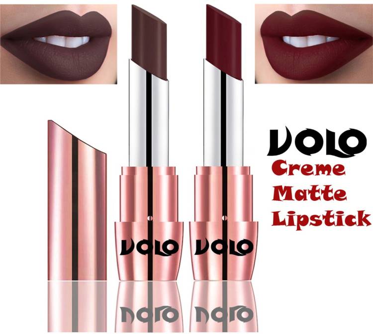 Volo Perfect Creamy with Matte Lipsticks Combo, Lip Gifts to love Code-69 Price in India