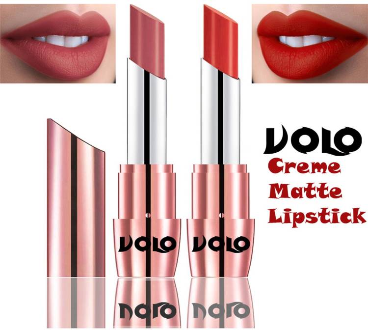 Volo Perfect Creamy with Matte Lipsticks Combo, Lip Gifts to love Code-33 Price in India