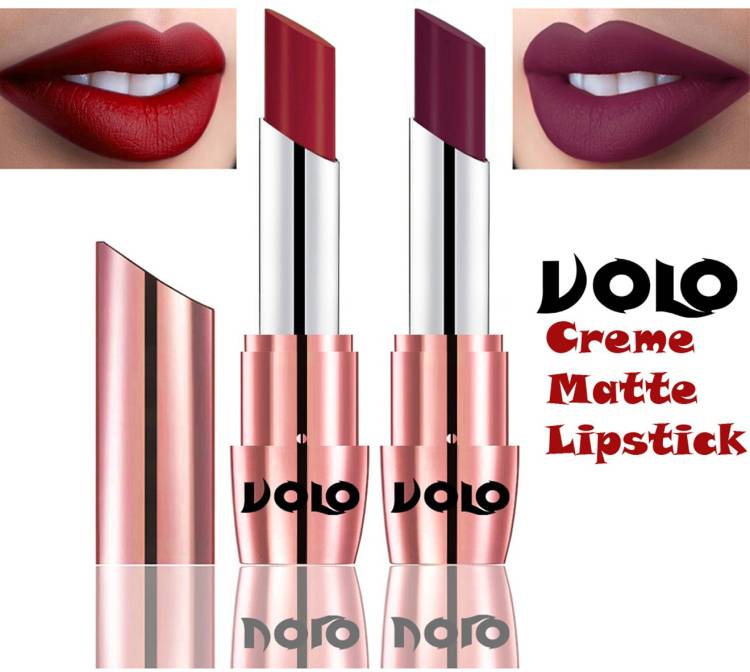 Volo Perfect Creamy with Matte Lipsticks Combo, Lip Gifts to love Code-141 Price in India