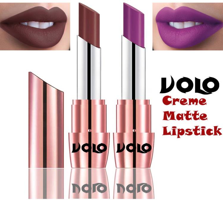 Volo Perfect Creamy with Matte Lipsticks Combo, Lip Gifts to love Code-61 Price in India