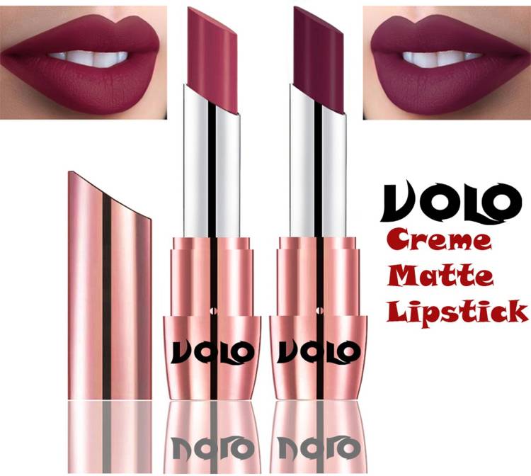 Volo Perfect Creamy with Matte Lipsticks Combo, Lip Gifts to love Code-106 Price in India