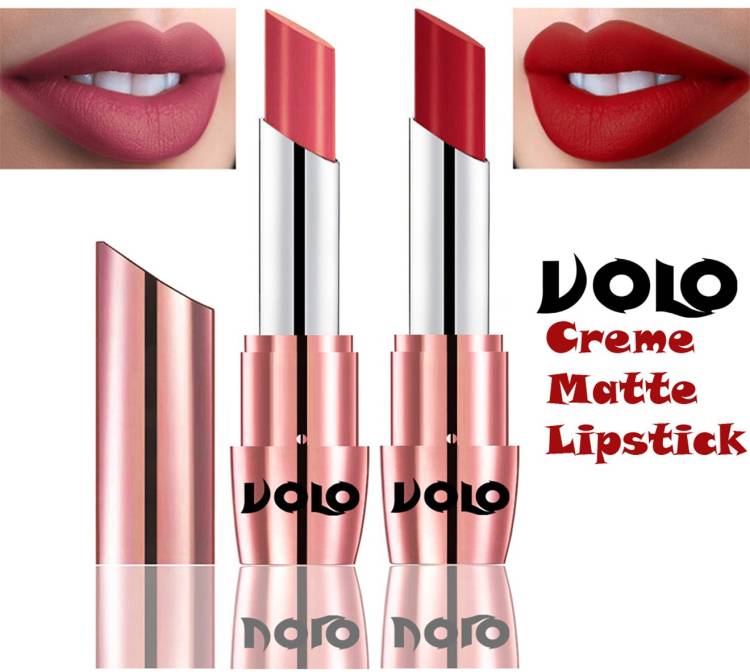 Volo Perfect Creamy with Matte Lipsticks Combo, Lip Gifts to love Code-90 Price in India