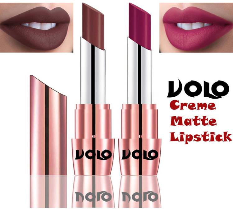 Volo Perfect Creamy with Matte Lipsticks Combo, Lip Gifts to love Code-59 Price in India