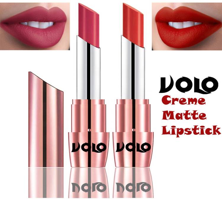 Volo Perfect Creamy with Matte Lipsticks Combo, Lip Gifts to love Code-132 Price in India