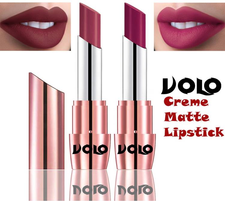 Volo Perfect Creamy with Matte Lipsticks Combo, Lip Gifts to love Code-14 Price in India