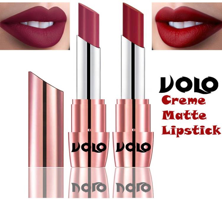 Volo Perfect Creamy with Matte Lipsticks Combo, Lip Gifts to love Code-103 Price in India