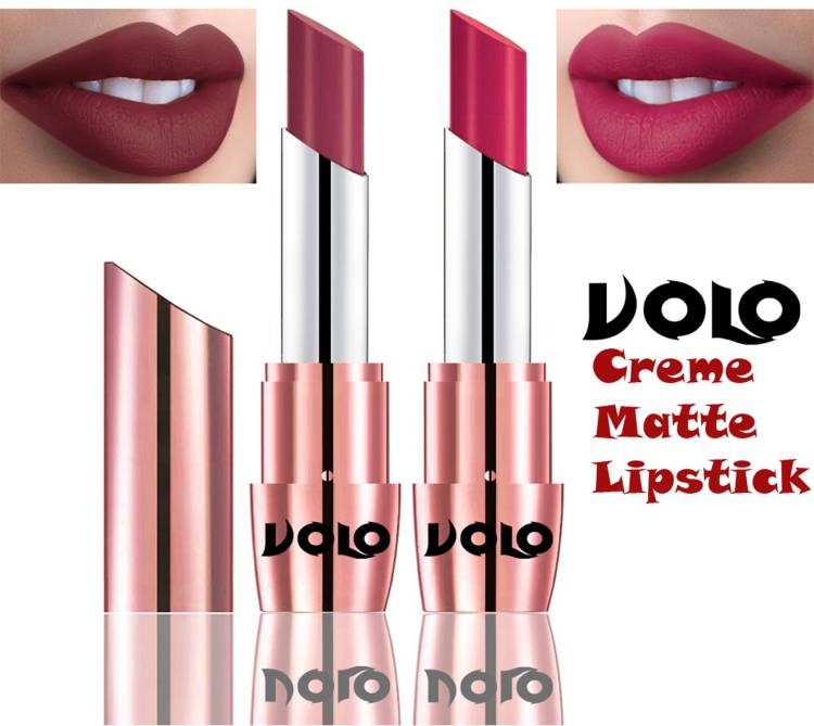 Volo Perfect Creamy with Matte Lipsticks Combo, Lip Gifts to love Code-13 Price in India
