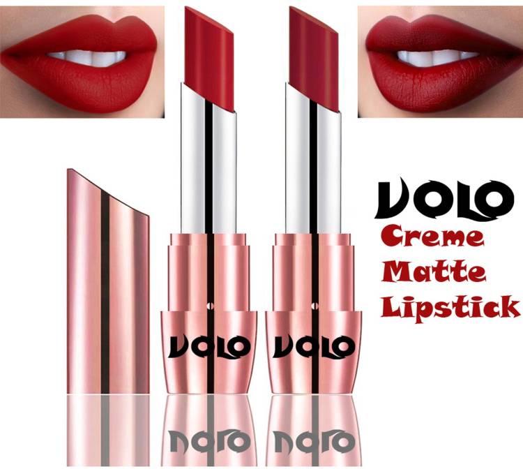Volo Perfect Creamy with Matte Lipsticks Combo, Lip Gifts to love Code-120 Price in India