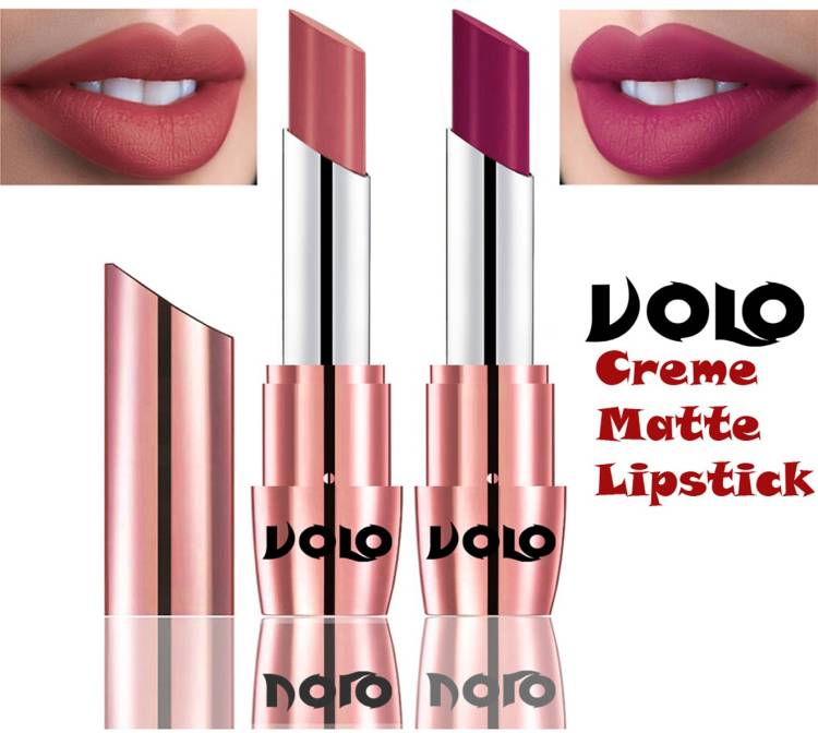 Volo Perfect Creamy with Matte Lipsticks Combo, Lip Gifts to love Code-30 Price in India